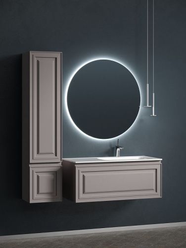 Тумба под раковину Sancos Very VR100RSM 100х40 подвесная цвет бежевый - фото 3