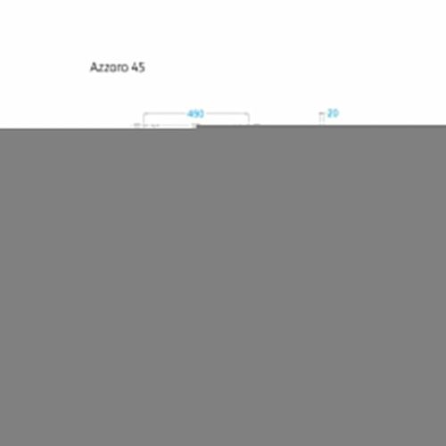 Зеркало Alavann Azzoro ALV0263000 50х80 подвесное - фото 4