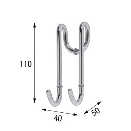 Крючок Novellini Frame R90APPEN0F