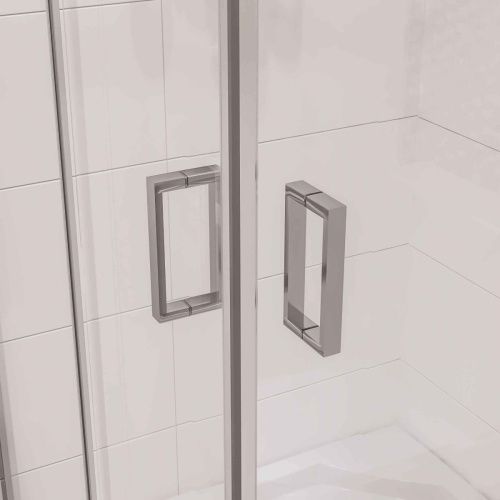 Душевой уголок Niagara Nova 66110811 120х90 стекло прозрачное профиль хром без поддона - фото 4