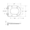 Крышка сиденье для унитаза BelBagno  BB2031SC