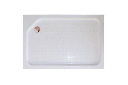 Душевой уголок Royal Bath HP RB8120HP-T-L 120х80 стекло прозрачное профиль белый с поддоном