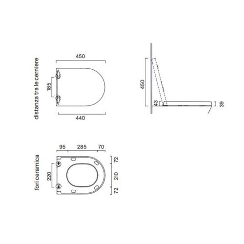 Крышка сиденье для унитаза Catalano Sfera 551100001 - фото 2