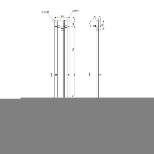 Полотенцесушитель электрический Point Фрея PN20722W 15х120 белый - фото 2