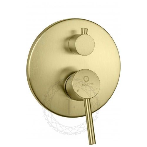 Душевая система Filarete FL1023MG встраиваемая в стену цвет золото - фото 5