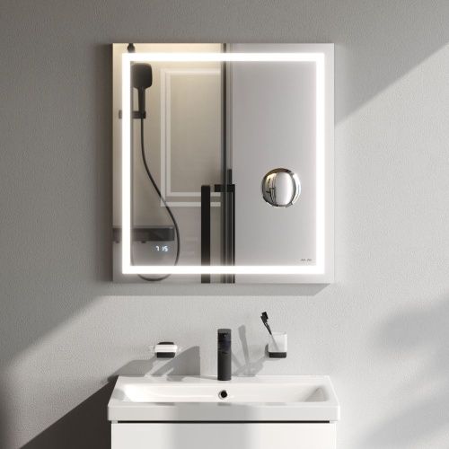 Зеркало с подсветкой Am.Pm Gem M91AMOX0653WG 70х70 подвесное