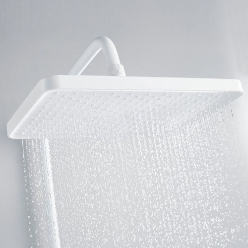 Душевая стойка Shevanik S9936C настенная цвет белый - фото 5