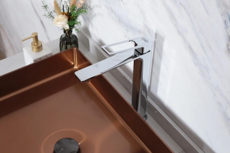 Смеситель для раковины Gid Cascada L057CHD на столешницу хром