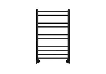 Полотенцесушитель водяной Aquatek Вега AQ DR1080BL 50х80 черный