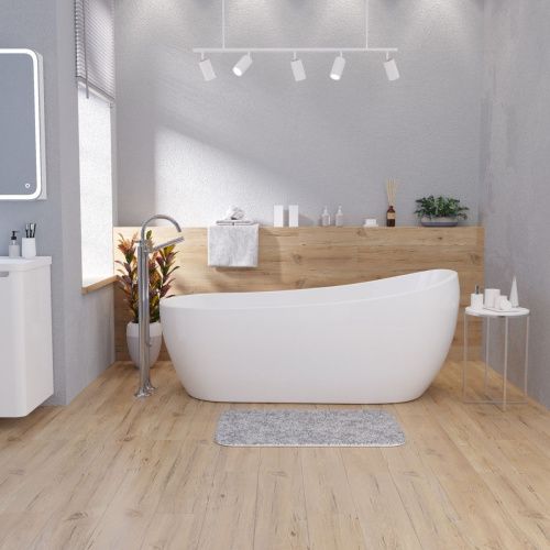 Ванна акриловая Grossman Galaxy GR-1403 170х75 отдельностоящая овальная с ножками - фото 2