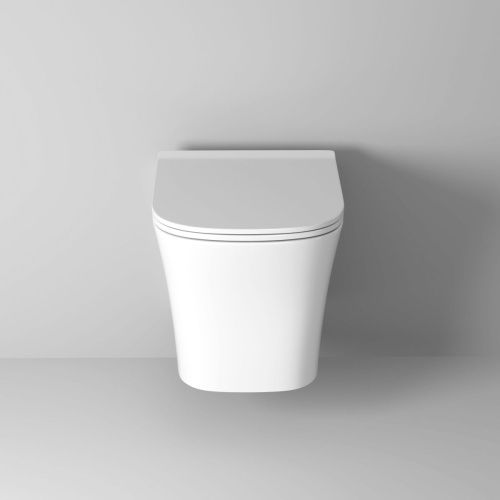 Унитаз подвесной Grossman Style GR-4474S белый с сиденьем микролифт безободковый каскадный смыв - фото 3