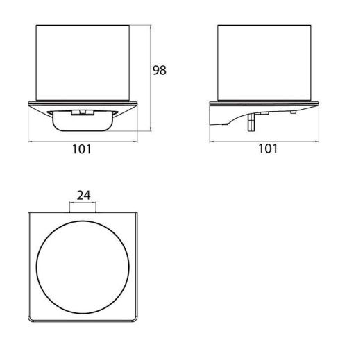 Дозатор Emco Art 1621 001 02 - фото 2