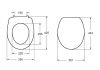 Крышка сиденье для унитаза Roca Victoria ZRU8013900