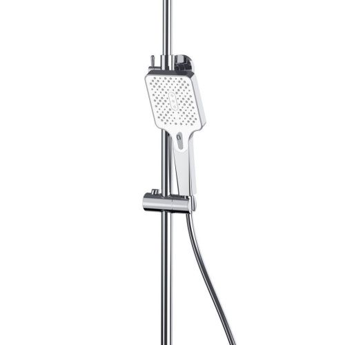 Душевая стойка Haiba HB24512 настенная цвет хром - фото 4