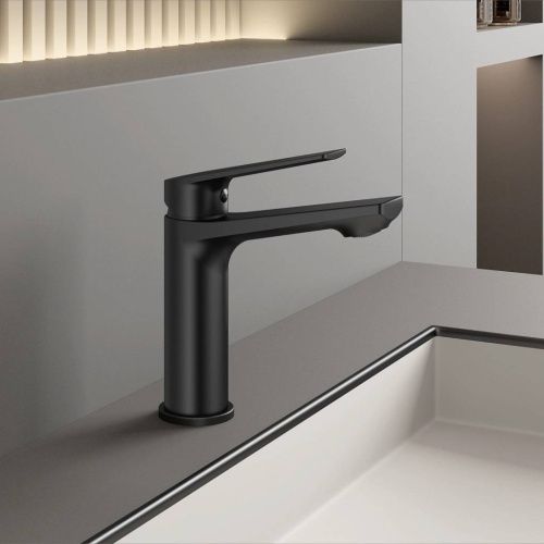 Смеситель BELZ B10533-7 на раковину черный - фото 3