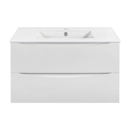 Тумба под раковину Vincea Mia VMC-2MC900GW 90х50 подвесная цвет белый - фото 3