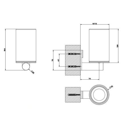 Стакан Gessi Gessi316 54708#239