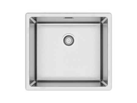 Кухонная мойка Ukinox Techno TEB450.400 -GT10P 40х45 цвет нержавеющая сталь поверхность брашированная
