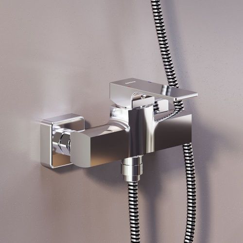 Смеситель для ванны и душа Damixa Gala 532000000 настенный хром - фото 4