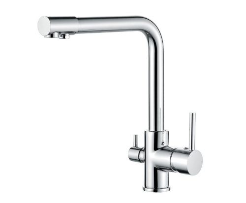 Смеситель для кухни AQG DUO 05NIC560CR на столешницу хром