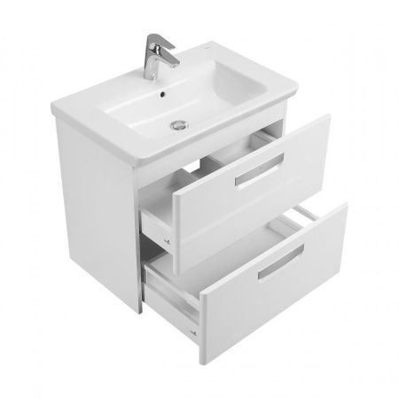 Тумба под раковину Roca The Gap Original ZRU9302878 70х40 подвесная цвет белый