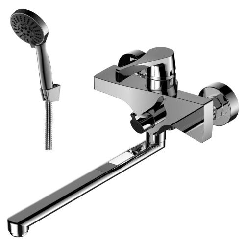 Смеситель для ванны Rossinka RS34 RS34-32 настенный хром