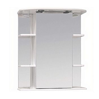 Зеркало-шкаф Onika Глория 206507 70х70 подвесной цвет белый