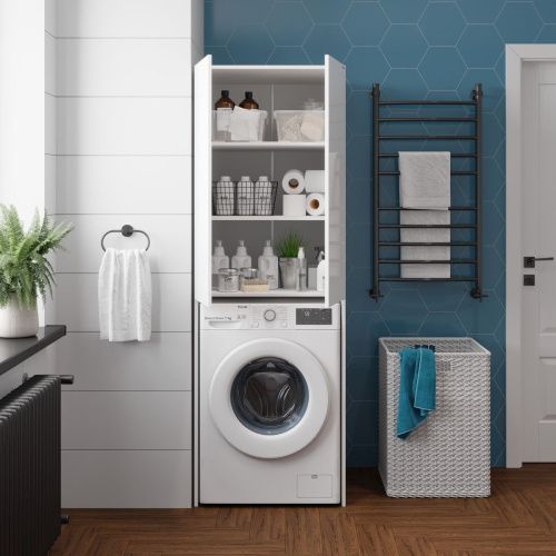 Шкаф-пенал Onika Милтон 306702 67х42х200 напольный - фото 5