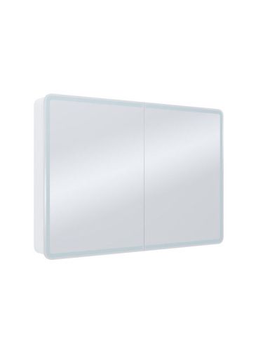 Зеркало-шкаф Continent Avenue МВК001 120х80 подвесной цвет белый - фото 3