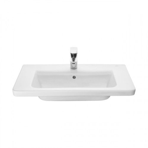 Раковина из сантехнического фарфора Roca The Gap Unik 7327471000 70х40 накладная цвет белый - фото 3