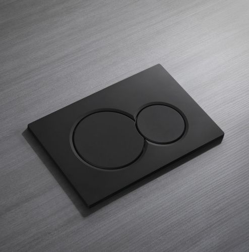 Клавиша смыва механическая Wonzon & Woghand WW-IB232-MB цвет черный - фото 3