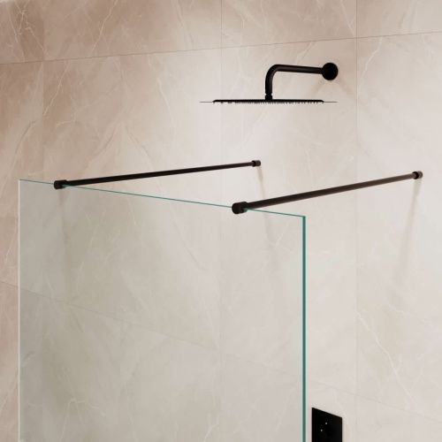 Душевая перегородка RGW Walk In 35101610-11 100х195 стекло прозрачное профиль хром - фото 4