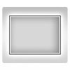 Зеркало с подсветкой Wellsee 7 Rays' Spectrum 172201250 80х60 подвесное