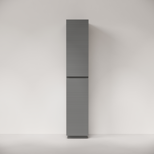 Шкаф-пенал Sancos FOLK Floor PFL35FES 40х190 напольный цвет серый - фото 2