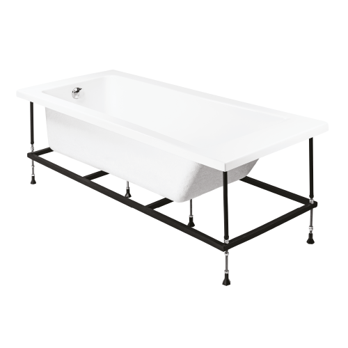 Ванна акриловая Veedi Ina SET13316070 160х70 пристенная прямоугольная без каркаса - фото 2