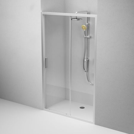 Душевая дверь Am.Pm Gem W90G-120-1-195MT 120х195 стекло прозрачное профиль хром