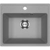 Кухонная мойка Ulgran Practik PR-M 490-003 50х40 цвет серый