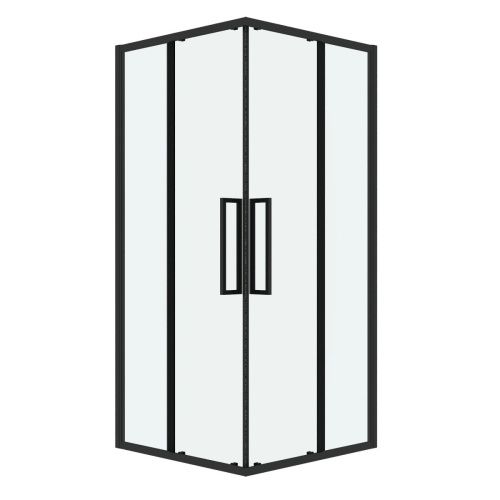 Душевой уголок Grossman Cosmo 300.K33.02.9090.21.00 90х90 стекло прозрачное профиль черный без поддона