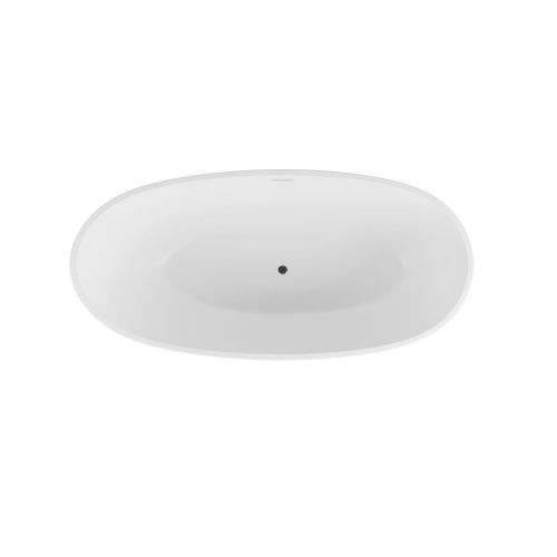 Ванна акриловая Grossman Fly GR-1104M 170х75 отдельностоящая овальная с ножками - фото 3