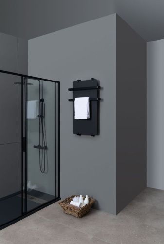 Полотенцесушитель электрический Allen Brau Infinity 00325636 45х80 черный - фото 3