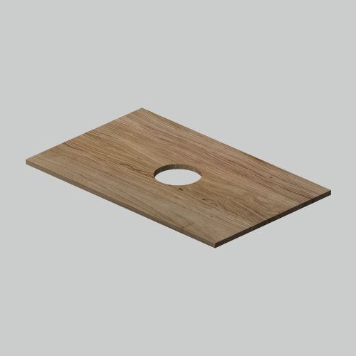 Столешница Am.Pm Func M8FST0800OF 80х50 накладная цвет коричневый