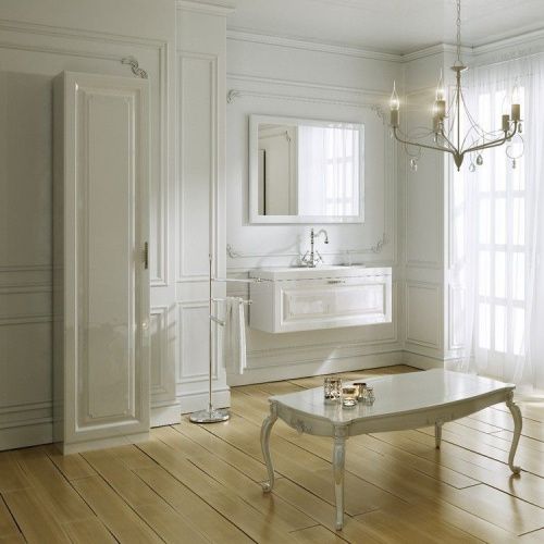 Зеркало Aqwella Y Emp.02.10/W 100х80 подвесное - фото 3