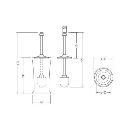 Ершик Devon Devon First Class DD33120CR