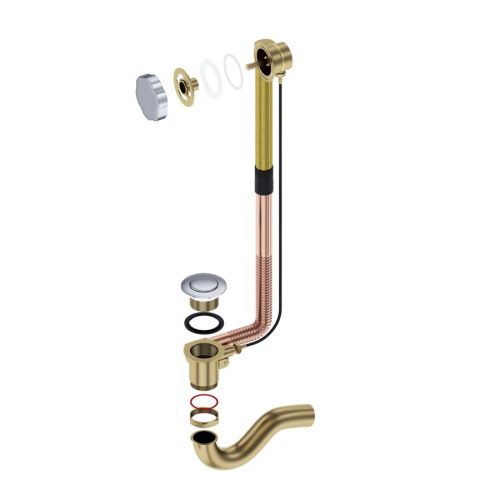 Слив-перелив Timo 8003/00 хром - фото 2