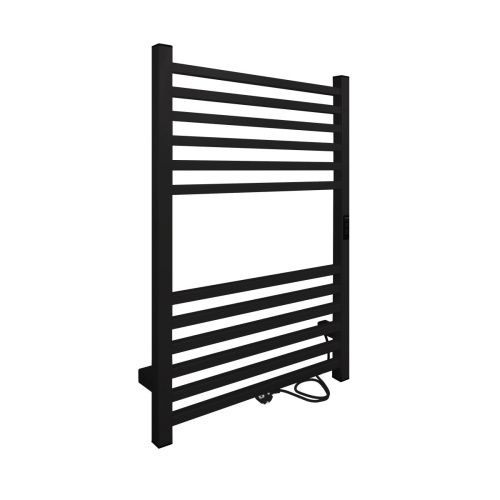 Полотенцесушитель электрический Indigo Attic LСLATCE80-50BRRt 55х80 черный - фото 3