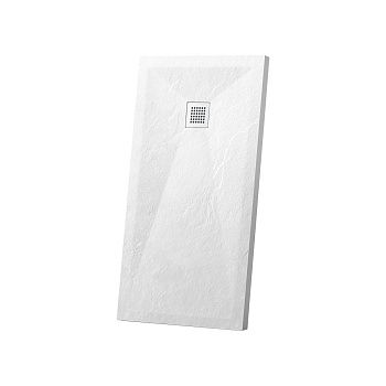 Душевой поддон из искусственного камня Vincea H30 VST-4SR9018W 180х90 белый