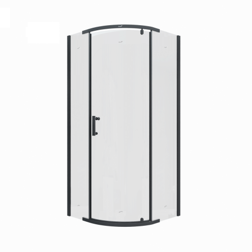 Душевой уголок Cerutti SPA KORRA Z90B 90х90 стекло прозрачное профиль черный без поддона