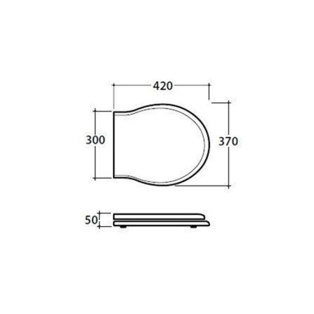 Крышка сиденье для унитаза Globo Paestum PS20RN