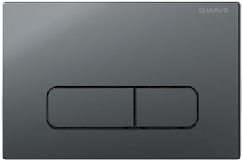 Клавиша смыва механическая CHARUS Elegia FP.320.GRP.01 цвет серый