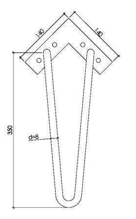 Ножки для мебели Armadi Art NeoArt 886-CR